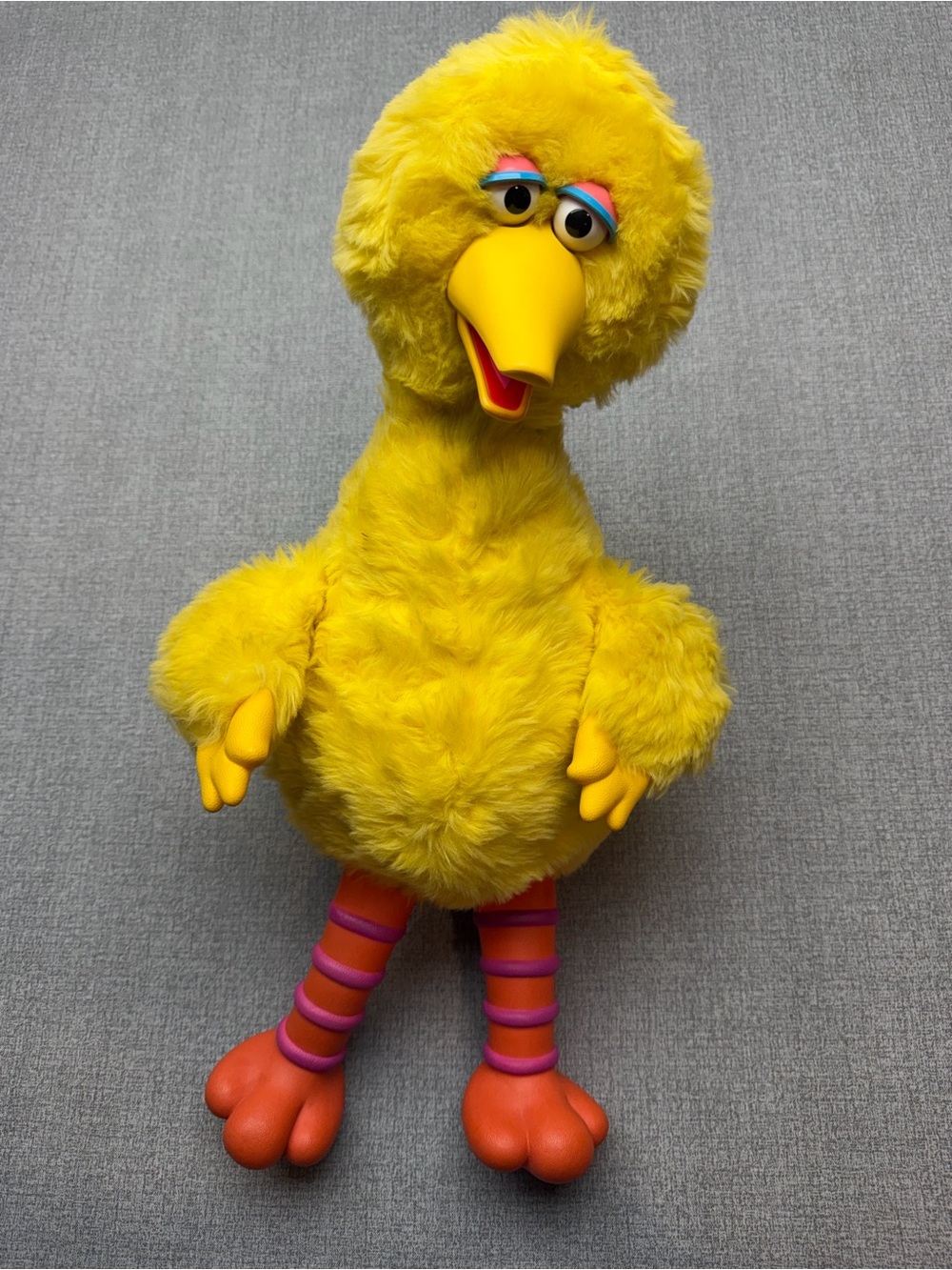 Vintage 1986 Ideal Big Bird Story Magic Talking Plush Untested As-Is